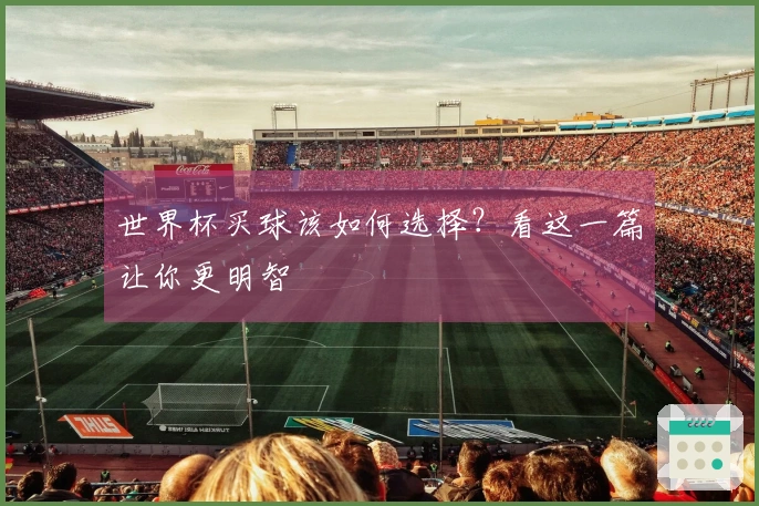 世界杯买球该如何选择？看这一篇让你更明智